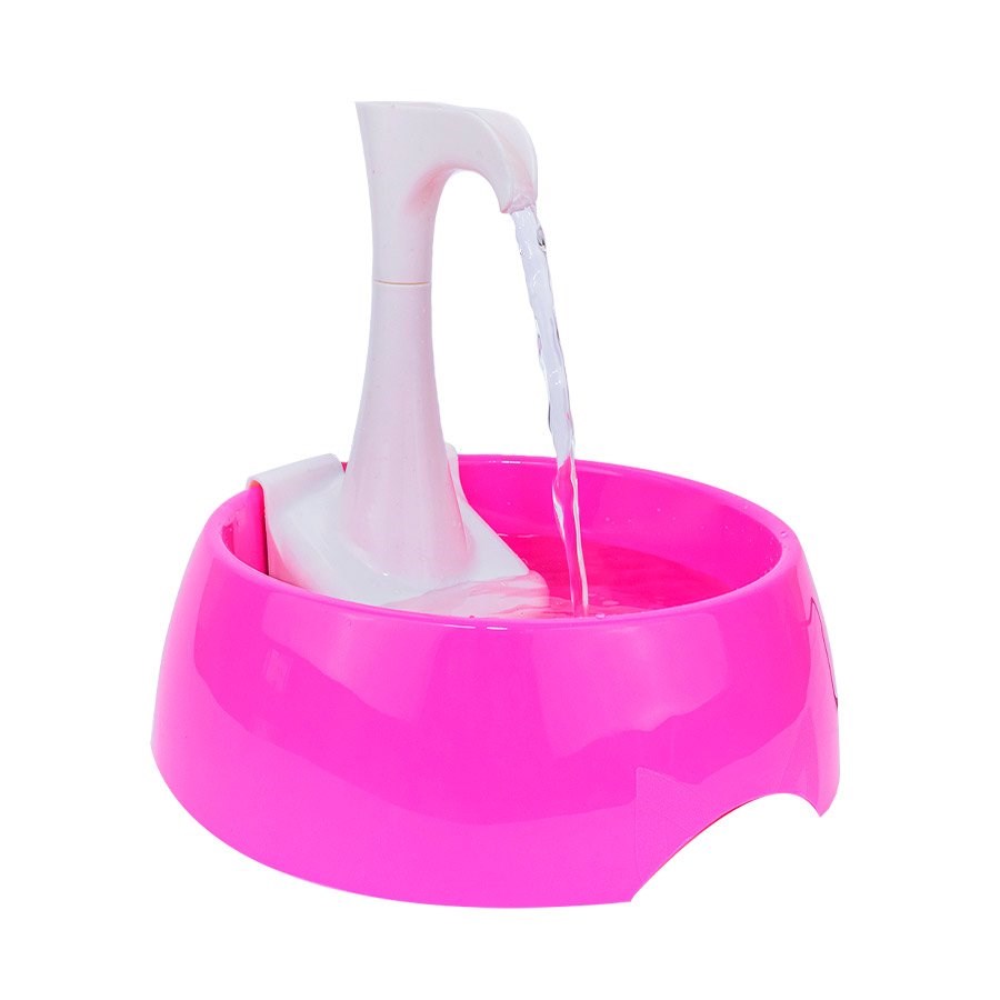 Fonte Amicus Bebedouro Aqua First Rosa para Cães e Gatos