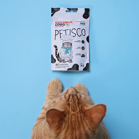 Snack Nugget Cansei de Ser Gato sabor Leite | Zee.Dog
