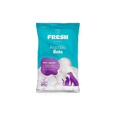 Algodão Fresh Care Hidrofilo para Cães e Gatos 95g