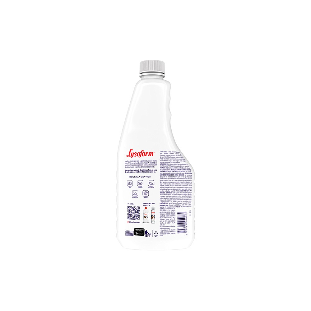 Desinfetante Lysoform Original Refil 
