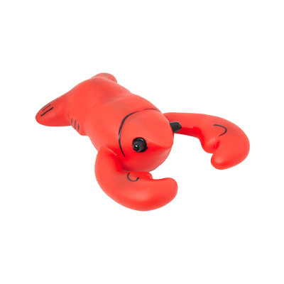 Brinquedo Chalesco para Cães Lagosta Vinil Vermelho U