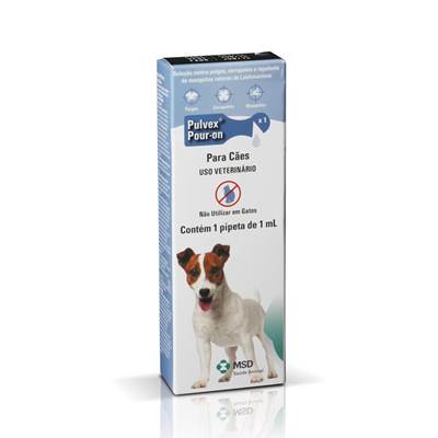 Antipulgas e Carrapatos Pulvex Puor-On 1ml