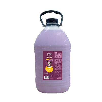 Shampoo e Condicionador Pet Clean 3 em 1 para Cães e Gatos 5L
