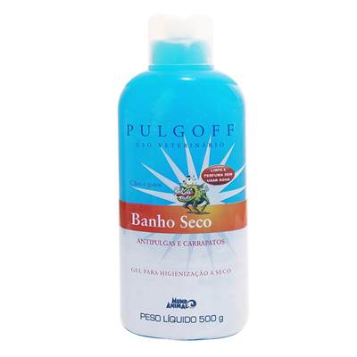 Pulgoff Banho à Seco Mundo Animal 500g