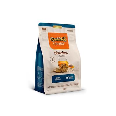 Biscoito Special Dog Ultralife Original para Cães Adultos Sabor Aveia e Mel