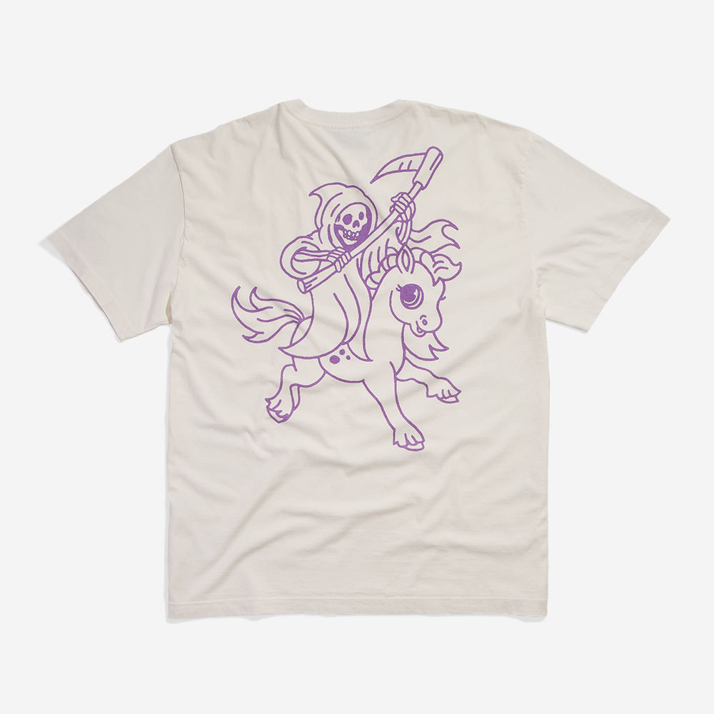 T-Shirt Wide Death Pony Branco | Imagem 5