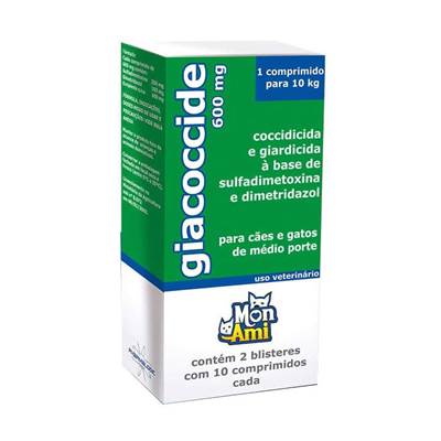 Giacoccide Individual 600mg 2 Blisters com 10 Comprimidos 600mg