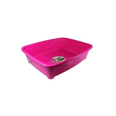 Bandeja Sanitária Furacão Pet Classic Rosa para Gatos U