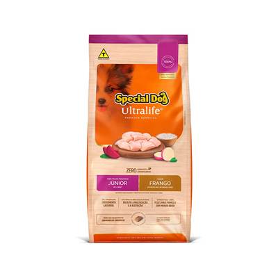 Ração Special Dog Ultralife para Cães Filhotes de Raças Pequenas 10,1kg