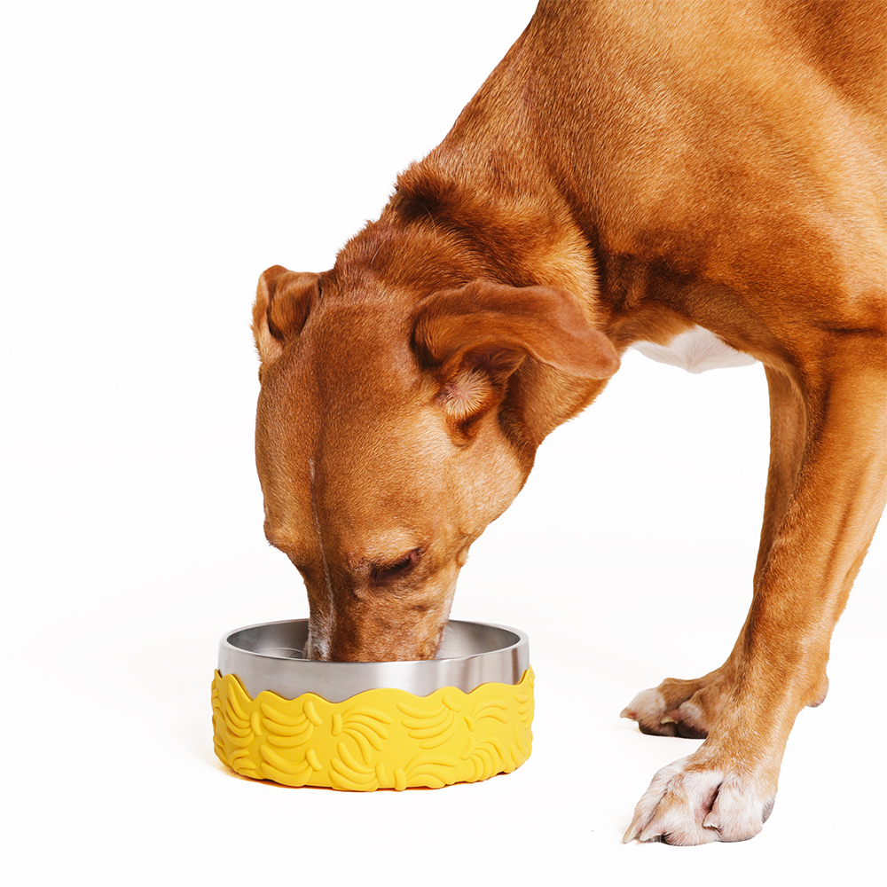 Comedouro para Cachorros Tuff Bowl FARM Rio Bossa Banana