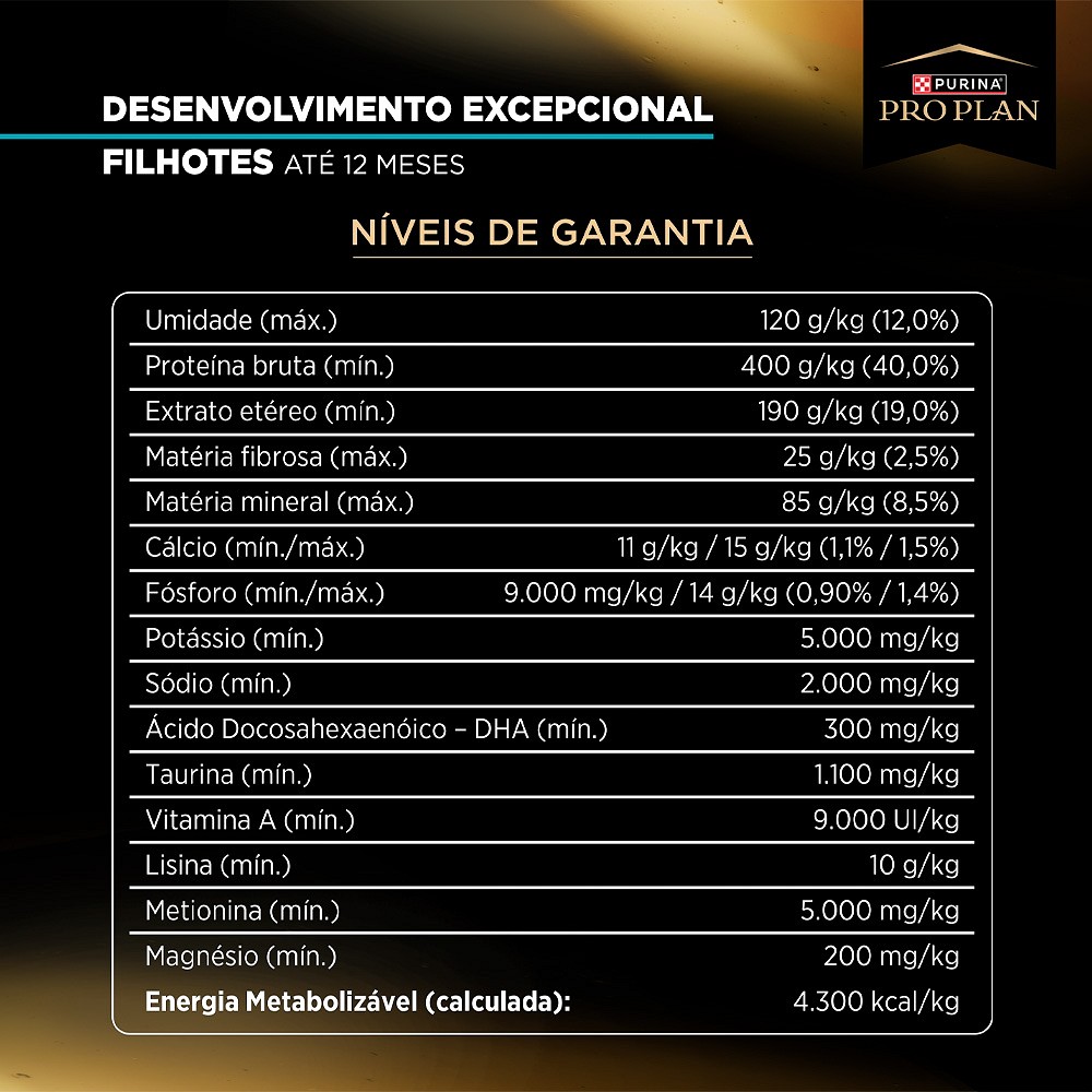 Ração Proplan Desenvolvimento Excepcional para Gatos Filhotes