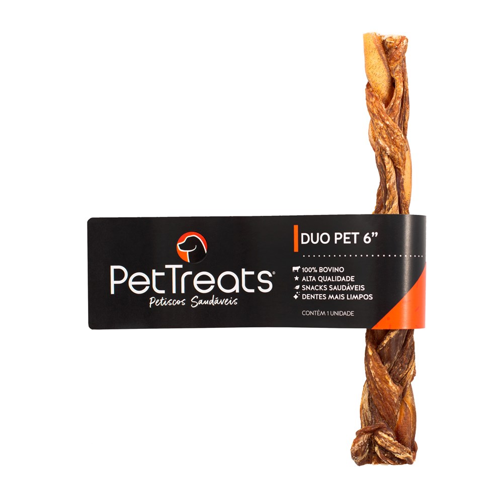 Osso PetTreats Duo Pet para Cães - 1 unidade