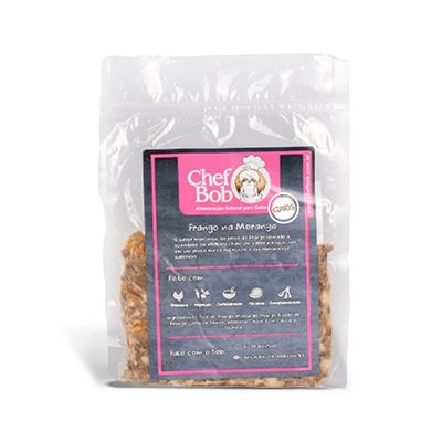Alimento Natural Chef Bob Frango na Moranga para Gatos 100g