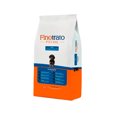 Ração Finotrato Prime Light para Cães Adultos de Porte Pequeno e Médio 3kg