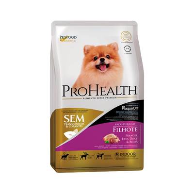 Ração ProHealth para Cães Filhotes de Porte Pequeno Sabor Frango 1kg