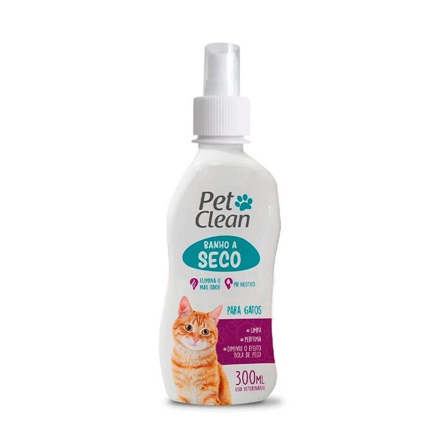 Banho a Seco Pet Clean para Gatos