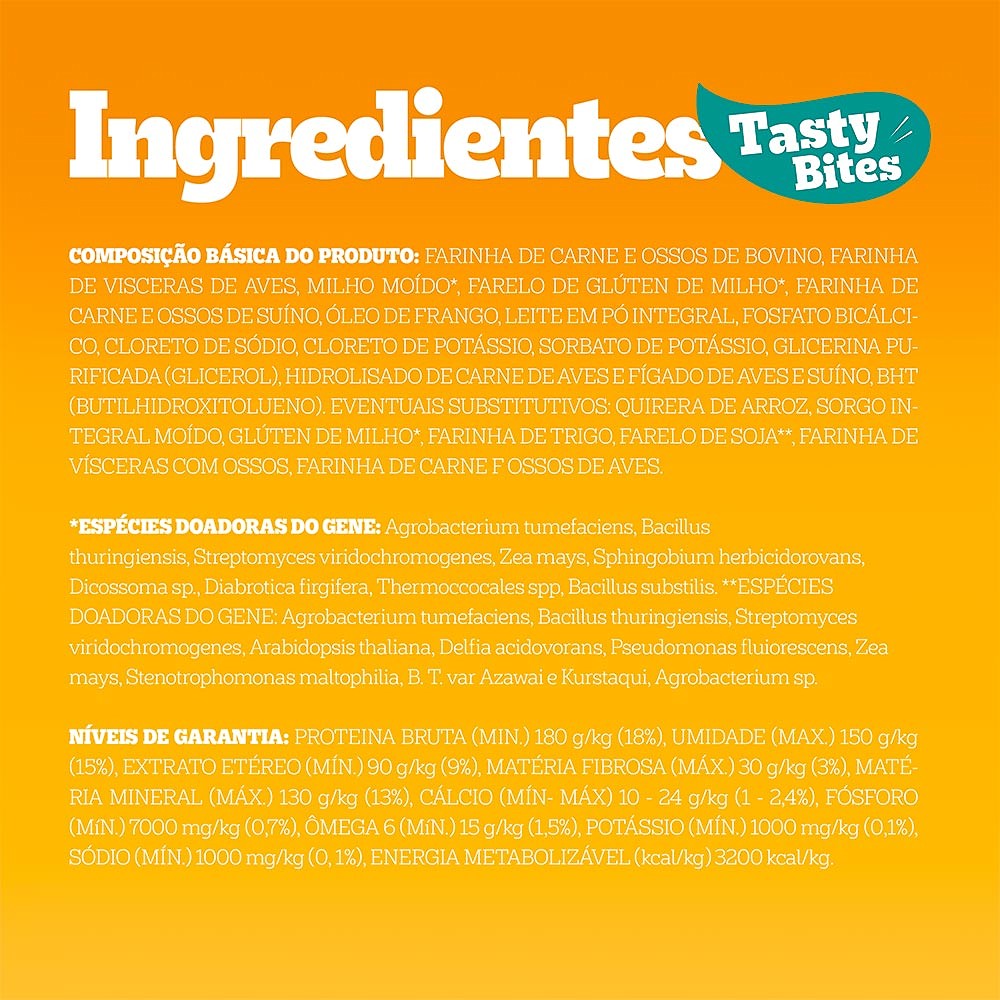 Snack Pedigree Tasty Bites Leite para Cães 