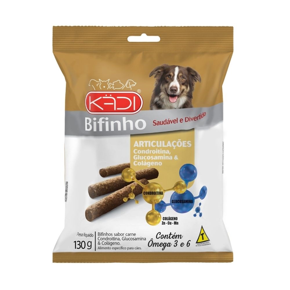 Snack Kadi Bifinho Articulações para Cães Sabor Carne