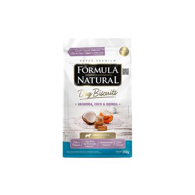 Biscoito Fórmula Natural Dog Biscuits para Cães Adultos sabor Abóbora 250g