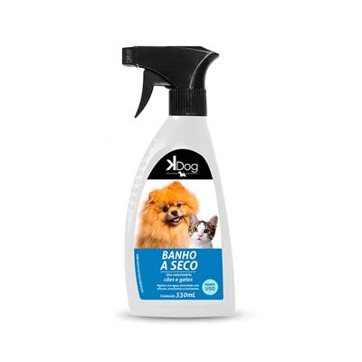 Banho a Seco K-Dog para Cães e Gatos 300ml