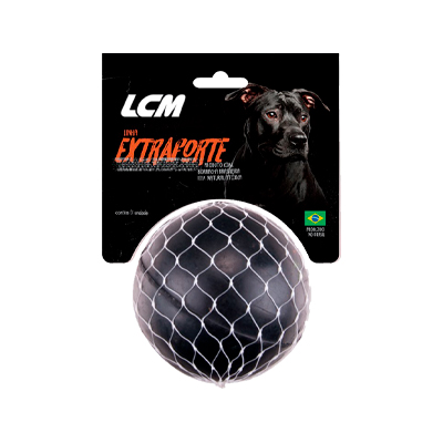 Brinquedo Bola Borracha Extra Forte LCM para Cães U