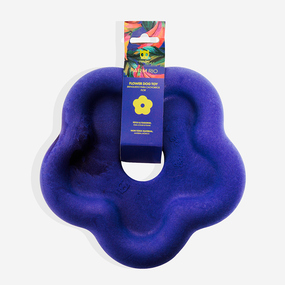 Brinquedo para Cachorros FARM Rio Flor Azul | Imagem 2