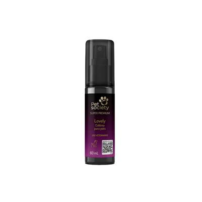 Colônia Pet Society Lovely Super Premium para Cães e Gatos 60ml
