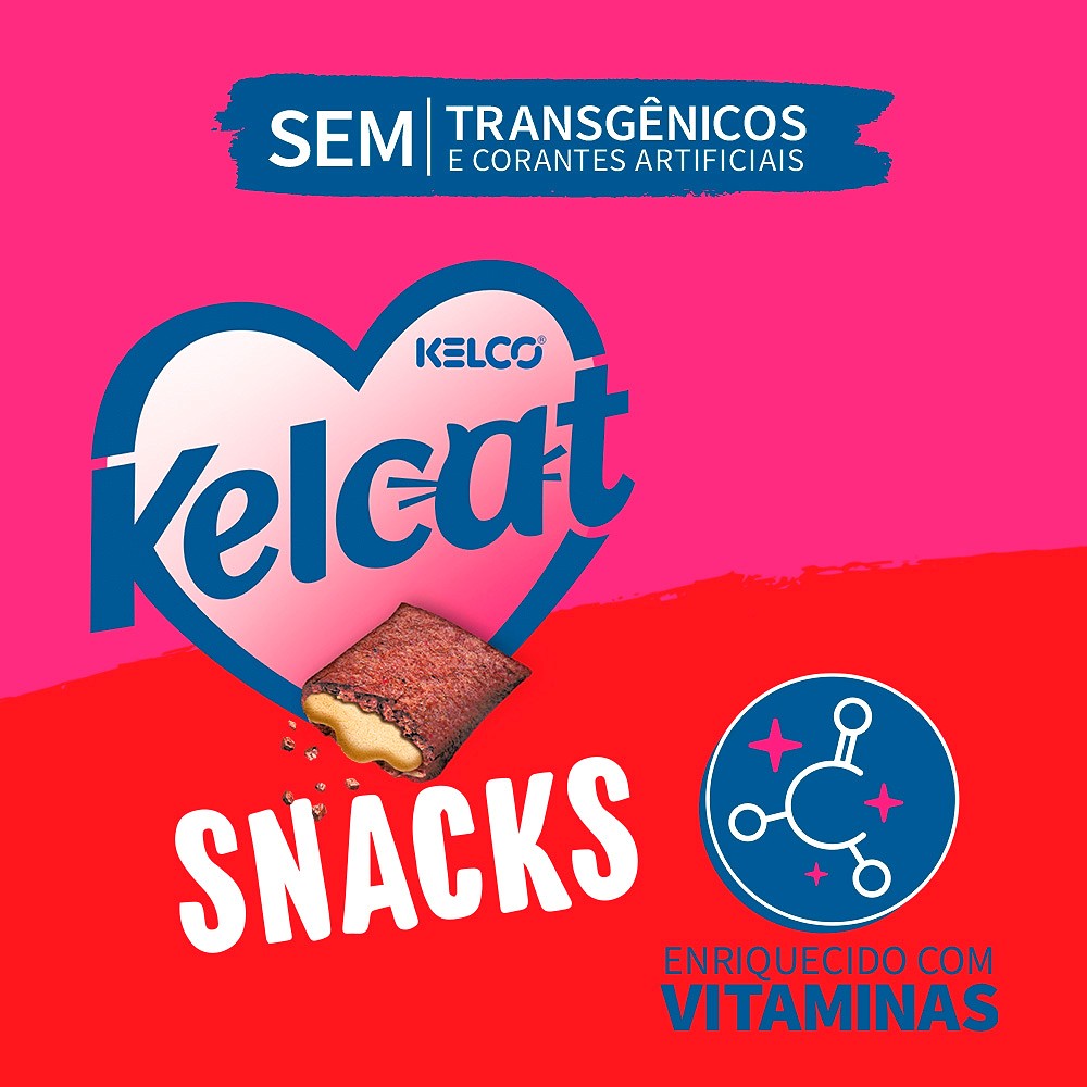 Snack Kelcat para Gatos Sabor Carne