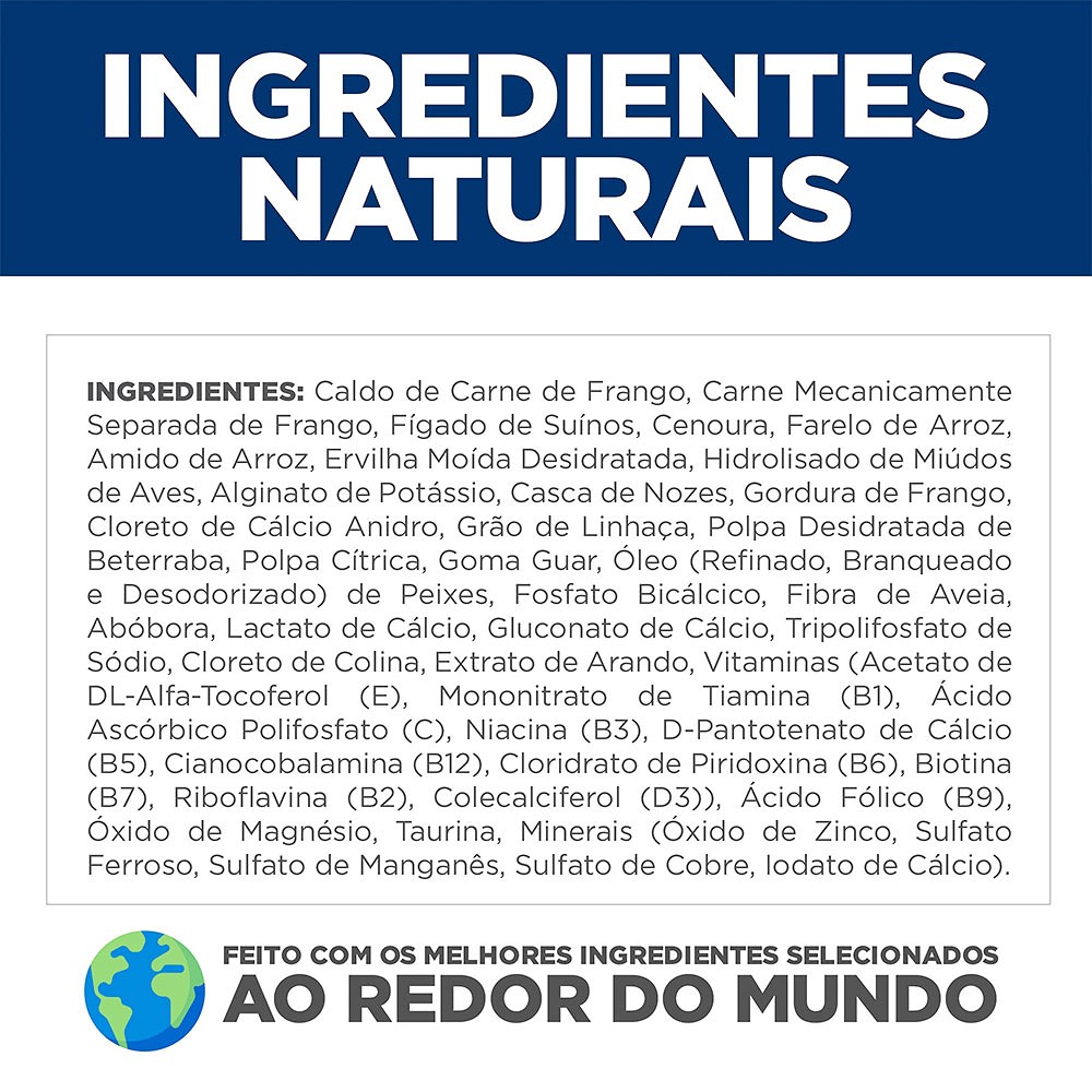 Ração Úmida Hill's Science Diet Digestão Perfeita para Cães Adultos Sabor Frango e Vegetais