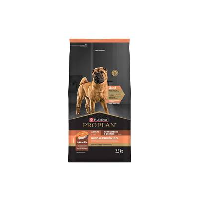 Ração Proplan Hipoalergênico para Cães Adultos de Raças Médias e Grandes 10,1kg