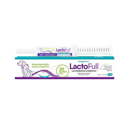 Suplemento Vitamínico Botupharma para Cães e Gatos Lacto Full 14g