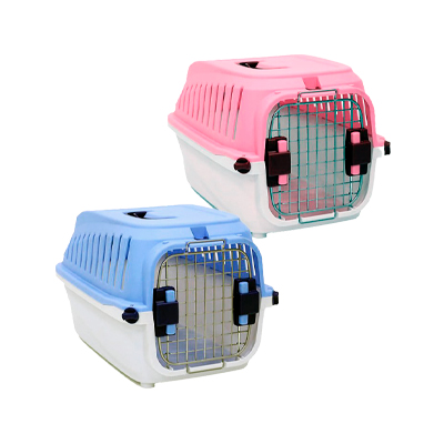 Caixa de Transporte para Cães e Gatos Chalesco Gulliver - Cores Sortidas Tam 2