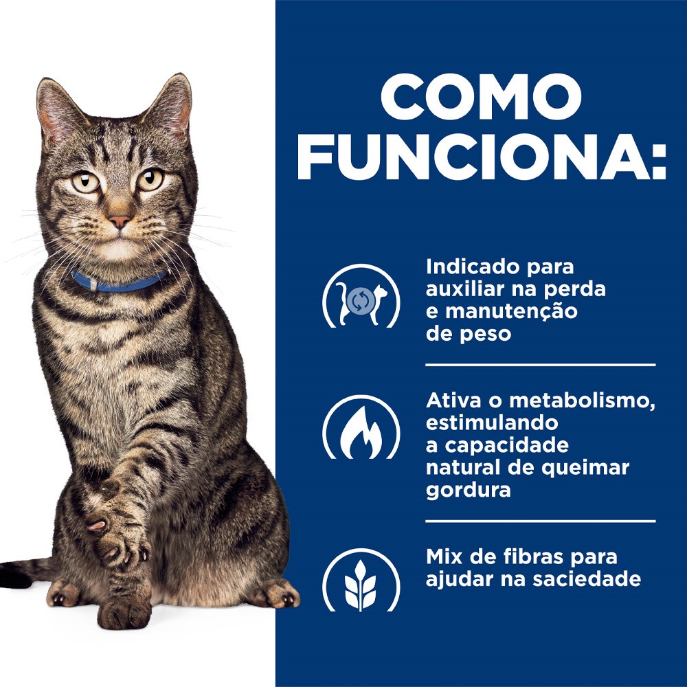 Ração Hill's Prescription Diet Metabolic para Gatos