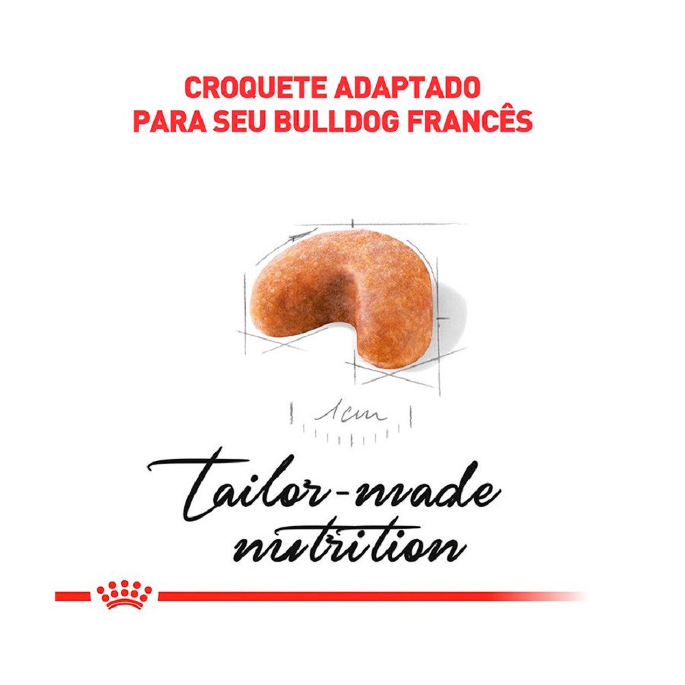 Ração Royal Canin para Cães Filhotes da Raça Bulldog Francês