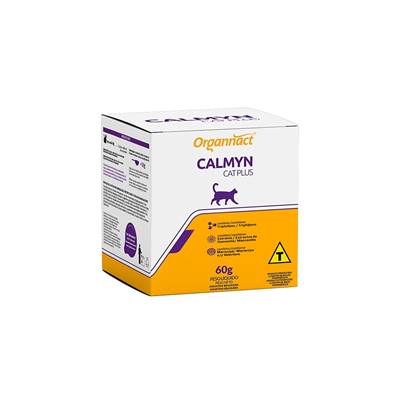 Suplemento Organnact Calmyn Cat Plus 60g