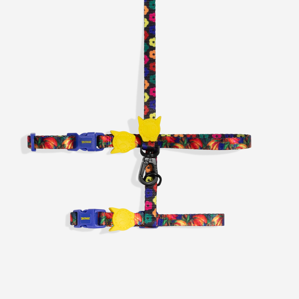 Peitoral com Guia Zee.Cat FARM Rio Samba para Gatos | Imagem 0