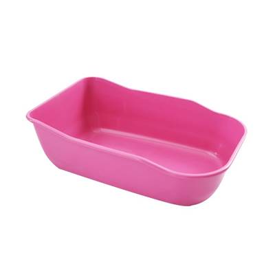 Bandeja Sanitária Durapets Luxo Rosa para Gatos U
