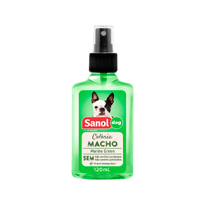 Colônia Sanol Dog Macho Marine Green 120ml