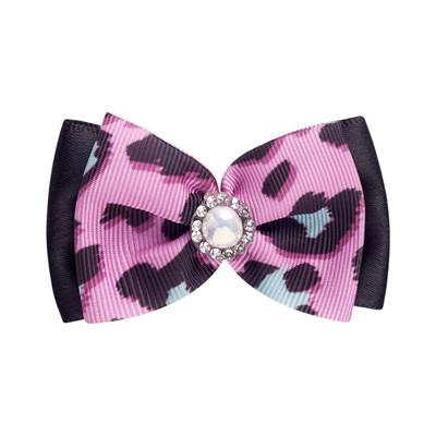 Laço Animal Print para Cães - Cores Sortidas G