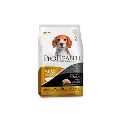 Ração ProHealth para Cães Sênior de Porte Pequeno Sabor Frango 10,1kg