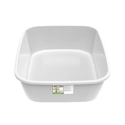 Bandeja Sanitária Plast Pet Cat Light Eco Cinza para Gatos U