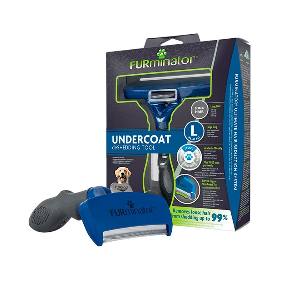 Escova New Furminator G para Cães de Pelo Longo
