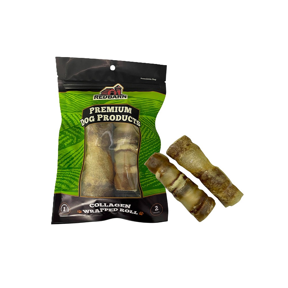 Osso Redbarn Collagen Wrapped Roll para Cães