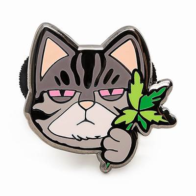 Pin de Lapela Catnip Cansei de Ser Gato U
