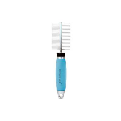 Pente Duplo Germanhart Gel Azul para Cães e Gatos U