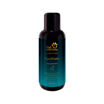 Água Micelar Pet Society para Cães e Gatos 120ml
