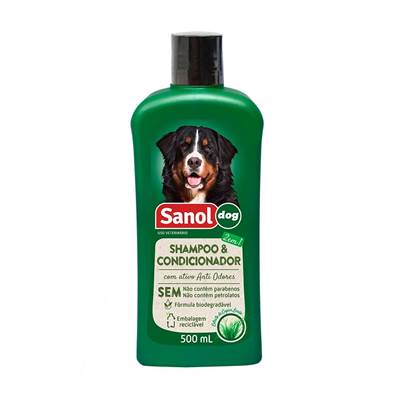 Shampoo Sanol Dog Cães Citrus Grande Porte 500ml