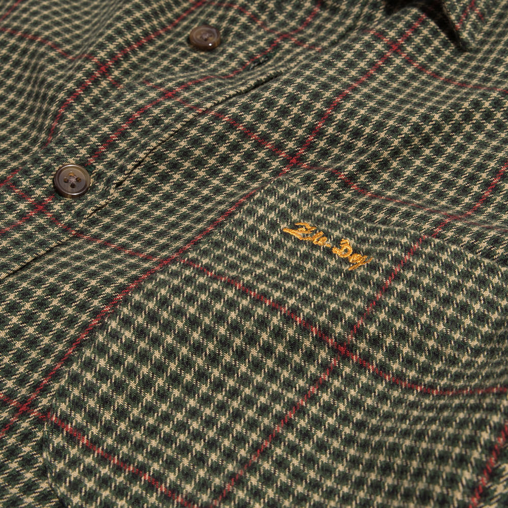 Camisa Flannel Madras 93 Verde | Imagem 3