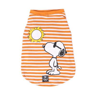 Regata Zooz Pets Snoopy Arretado Amarela para Cães M