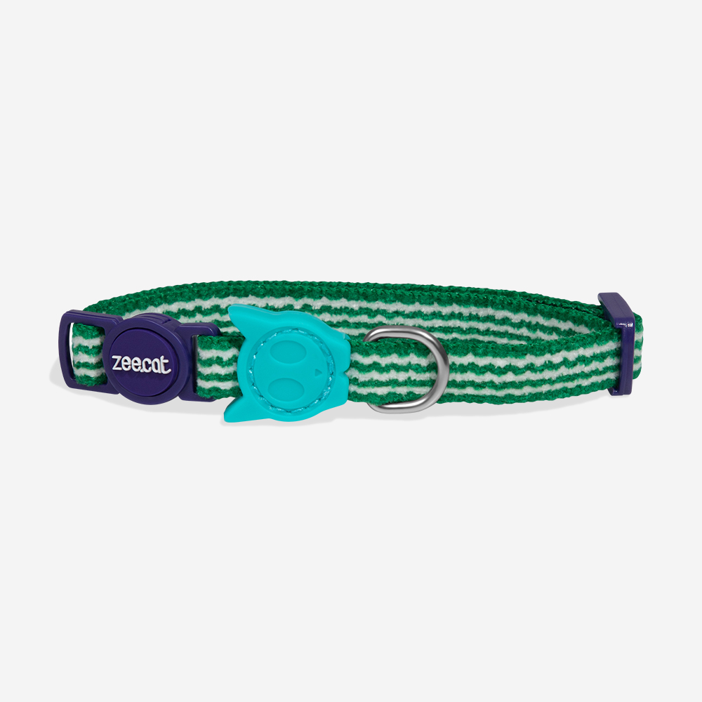 Coleira Zee.Cat Velvet Vibes Vert para Gatos | Imagem 0